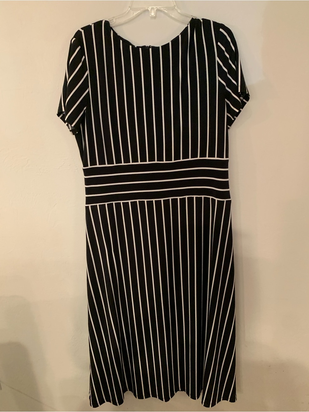 Ralph Lauren Black and White Lined Striped Size 16 Nautical Preppy